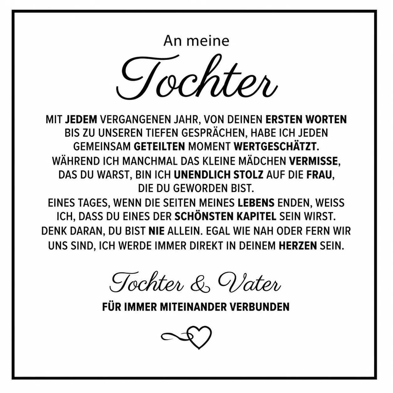 An meine Tochter – Armband Für immer verbunden - Image 6
