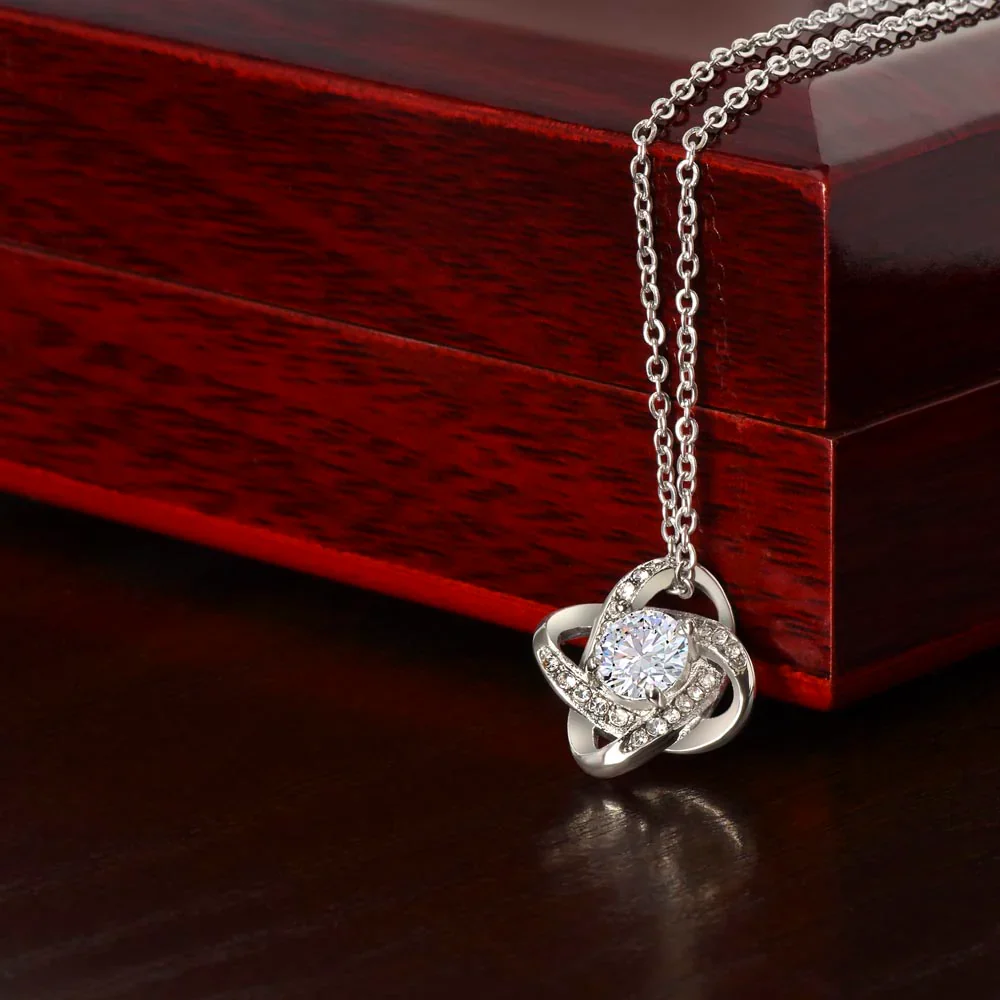 Eternal Love Knot Necklace - Image 3