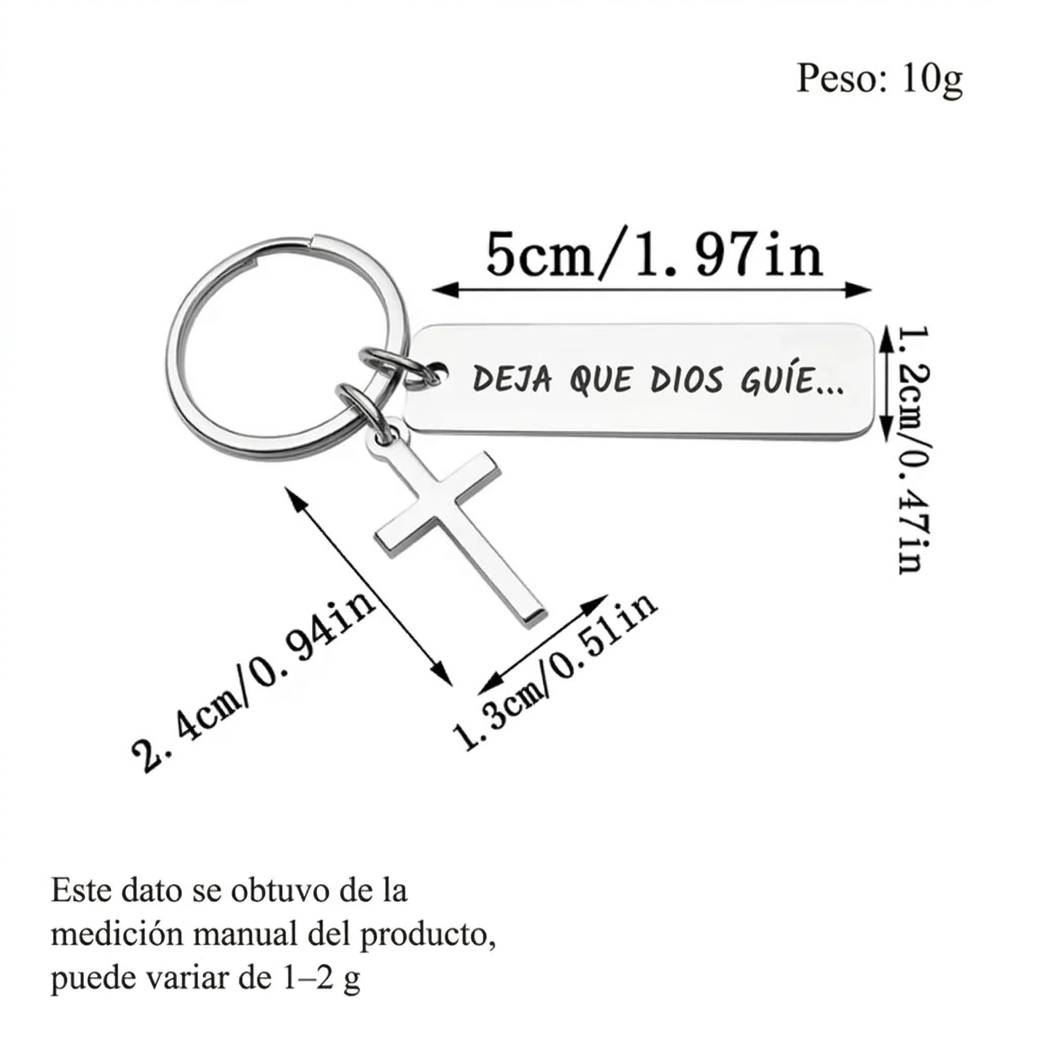 Llavero ‘Deja que Dios guíe - Image 5