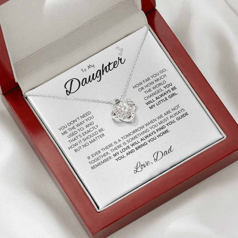 Eternal Love Knot Necklace - Image 4
