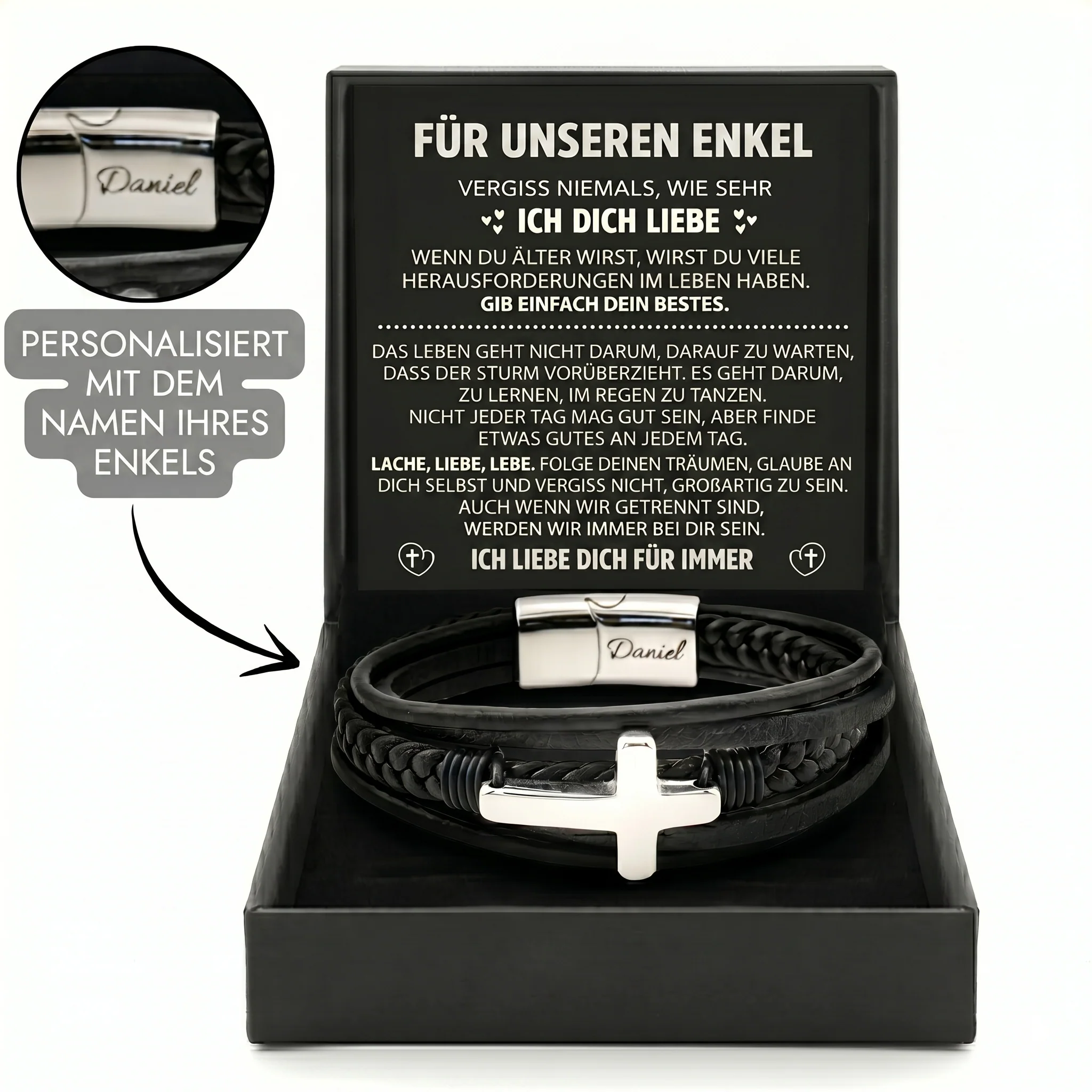 Ewiger Beschützer – Armband für meinen Enkel - Image 2