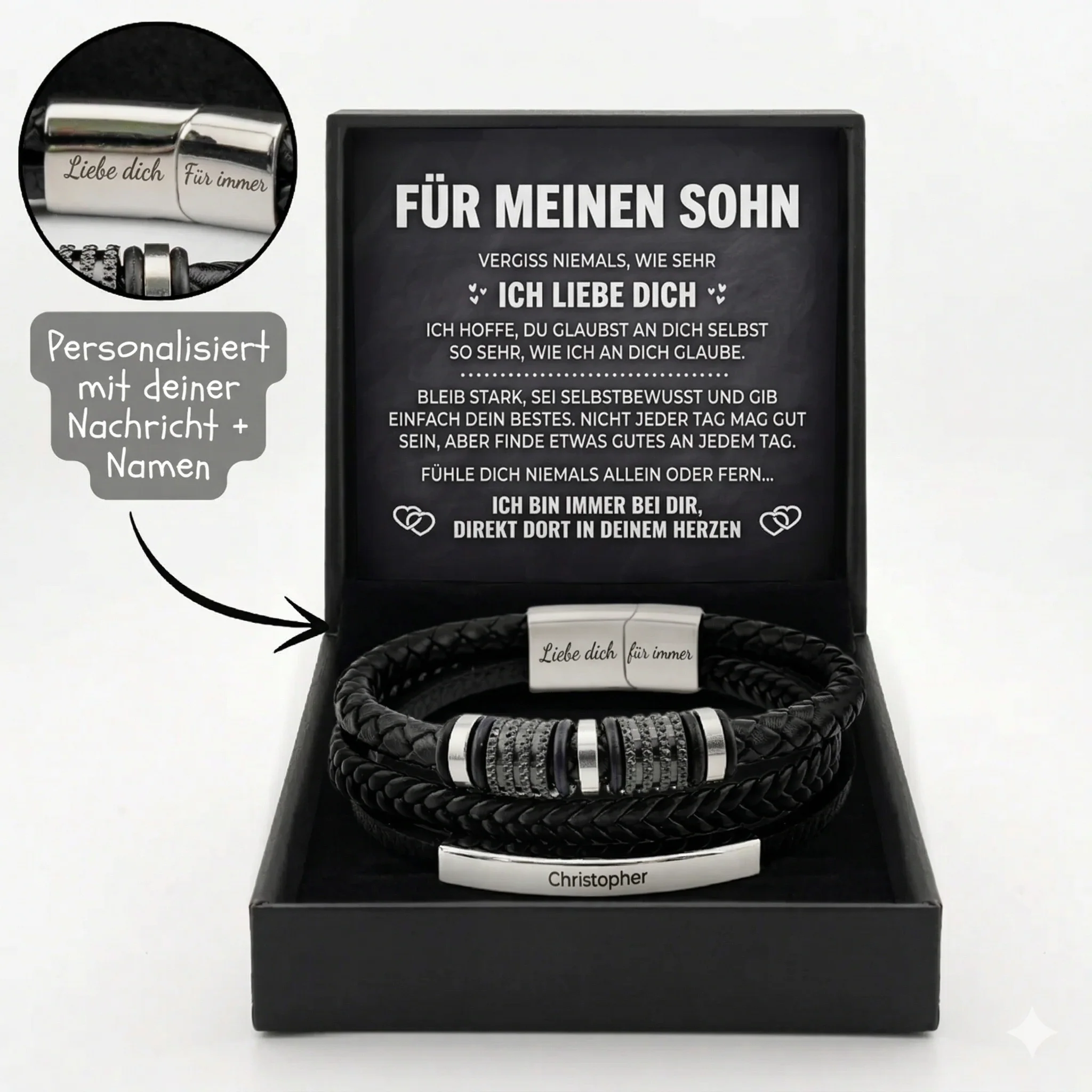 Für immer verbunden – Armband für den Sohn - Image 2