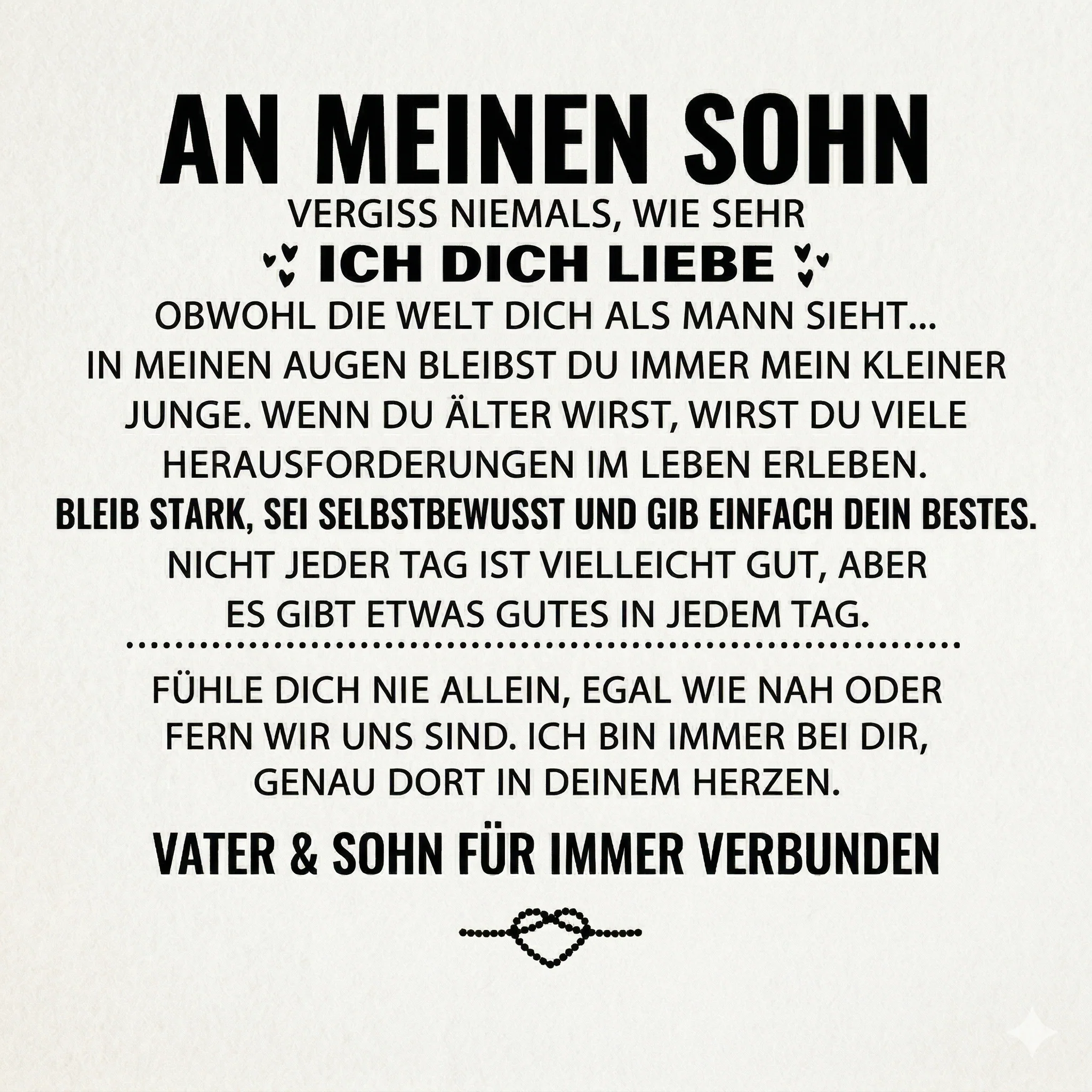 „Für meinen Sohn“ graviertes Armband - Image 5