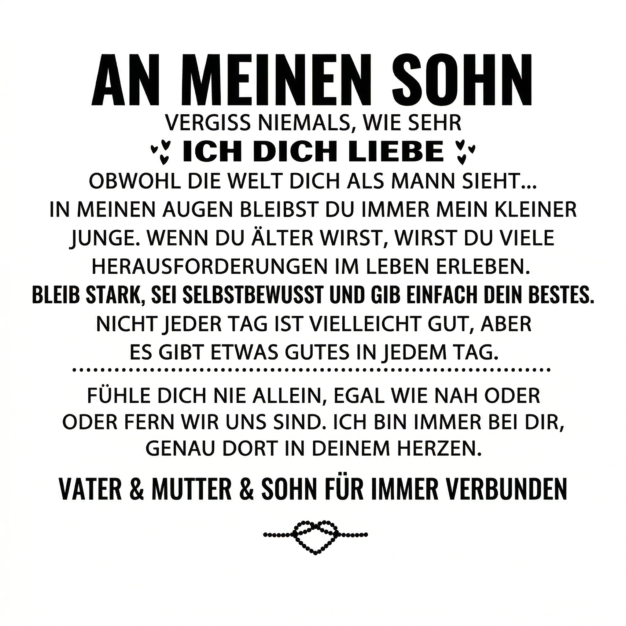 „Für meinen Sohn“ graviertes Armband - Image 6