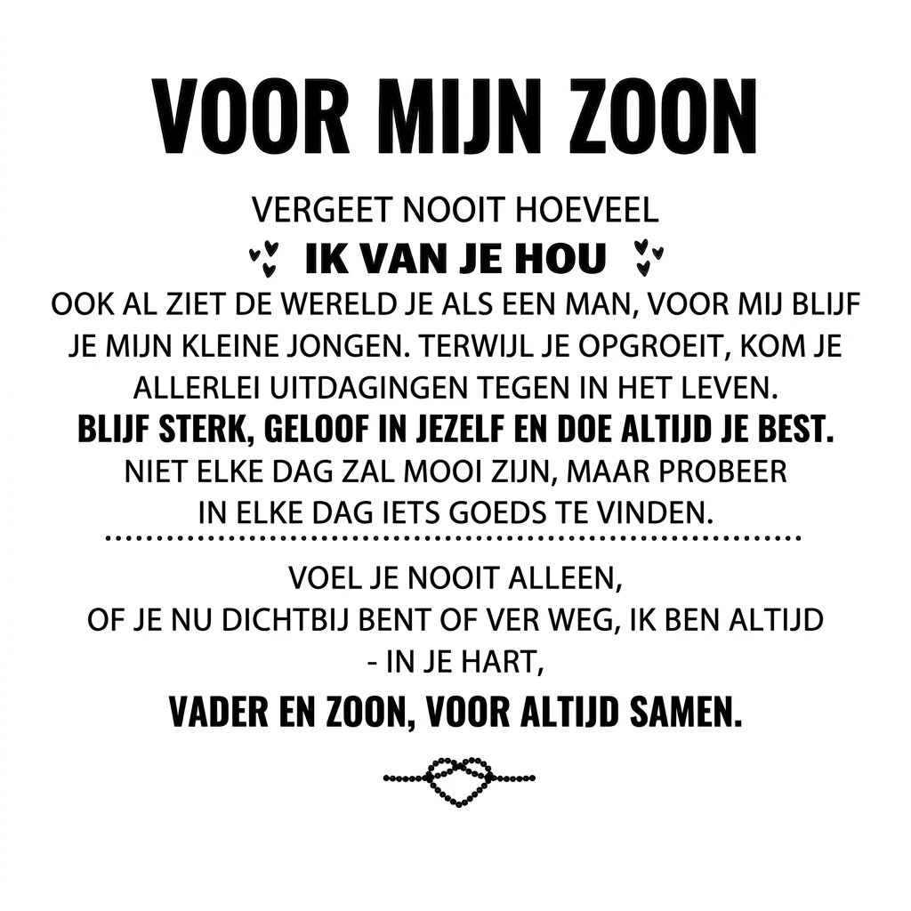 Gegraveerde Armband Voor Mijn Zoon - Image 5
