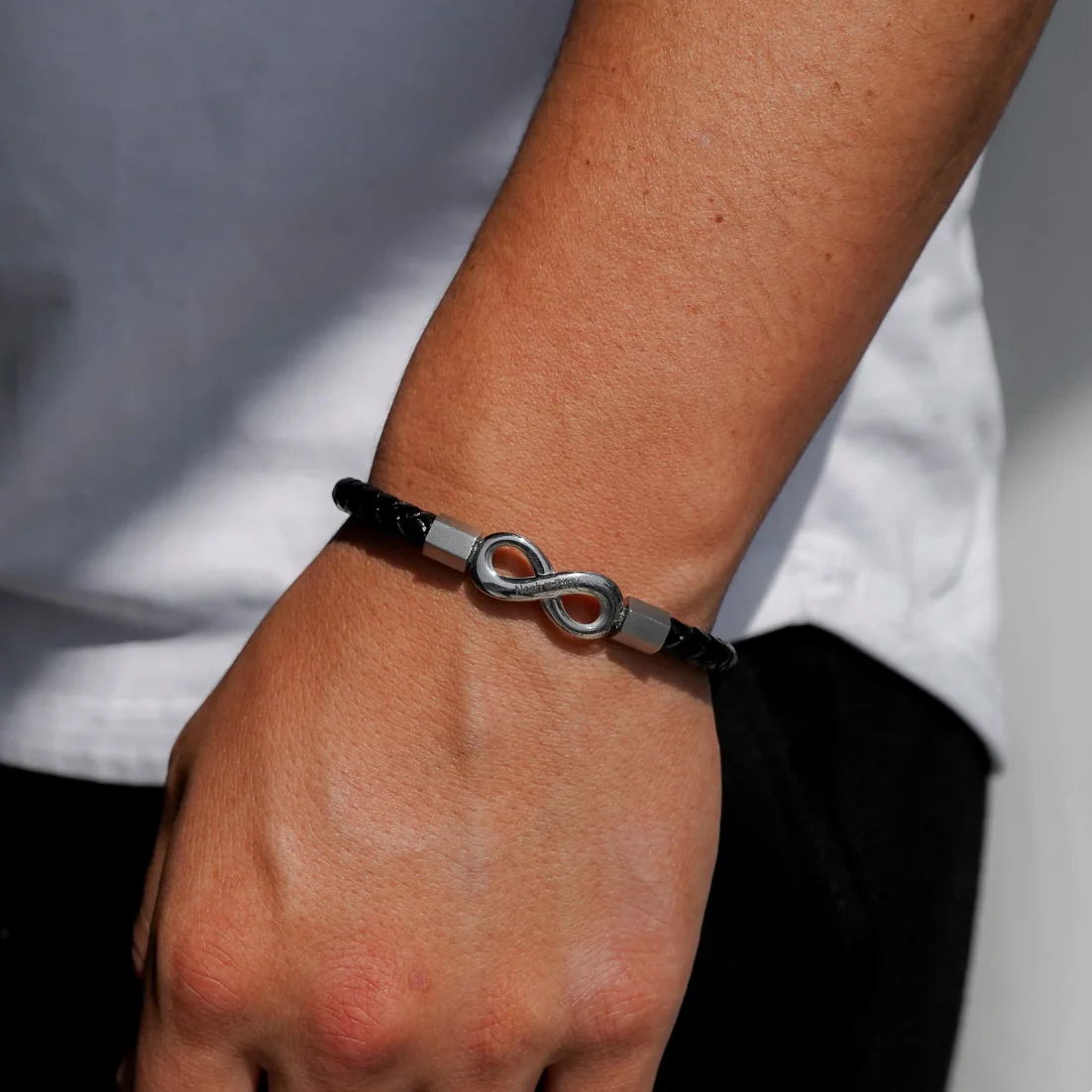 “Para mi hombre” Pulsera grabada - Image 3