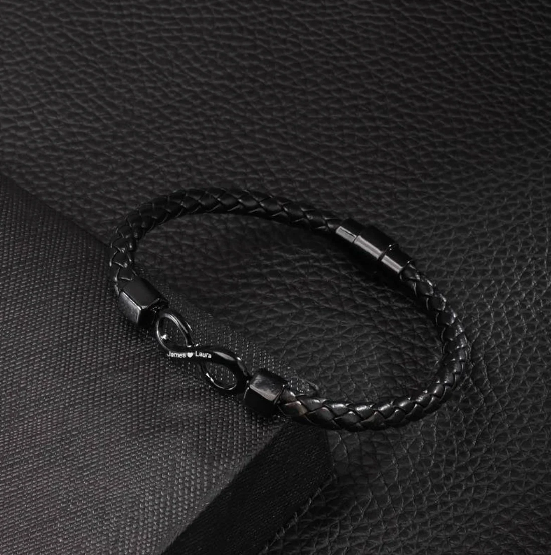 “Para mi hombre” Pulsera grabada - Image 4