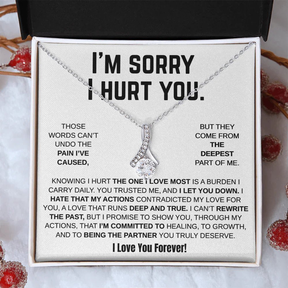 I’m Sorry, My Love – Alluring Beauty Necklace - Image 3