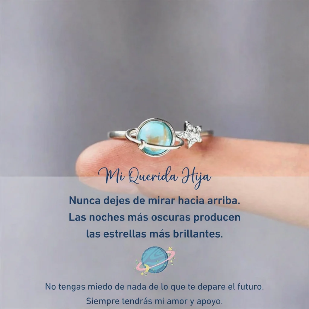 Para mi hija – Anillo de Luna y Estrella - Image 5