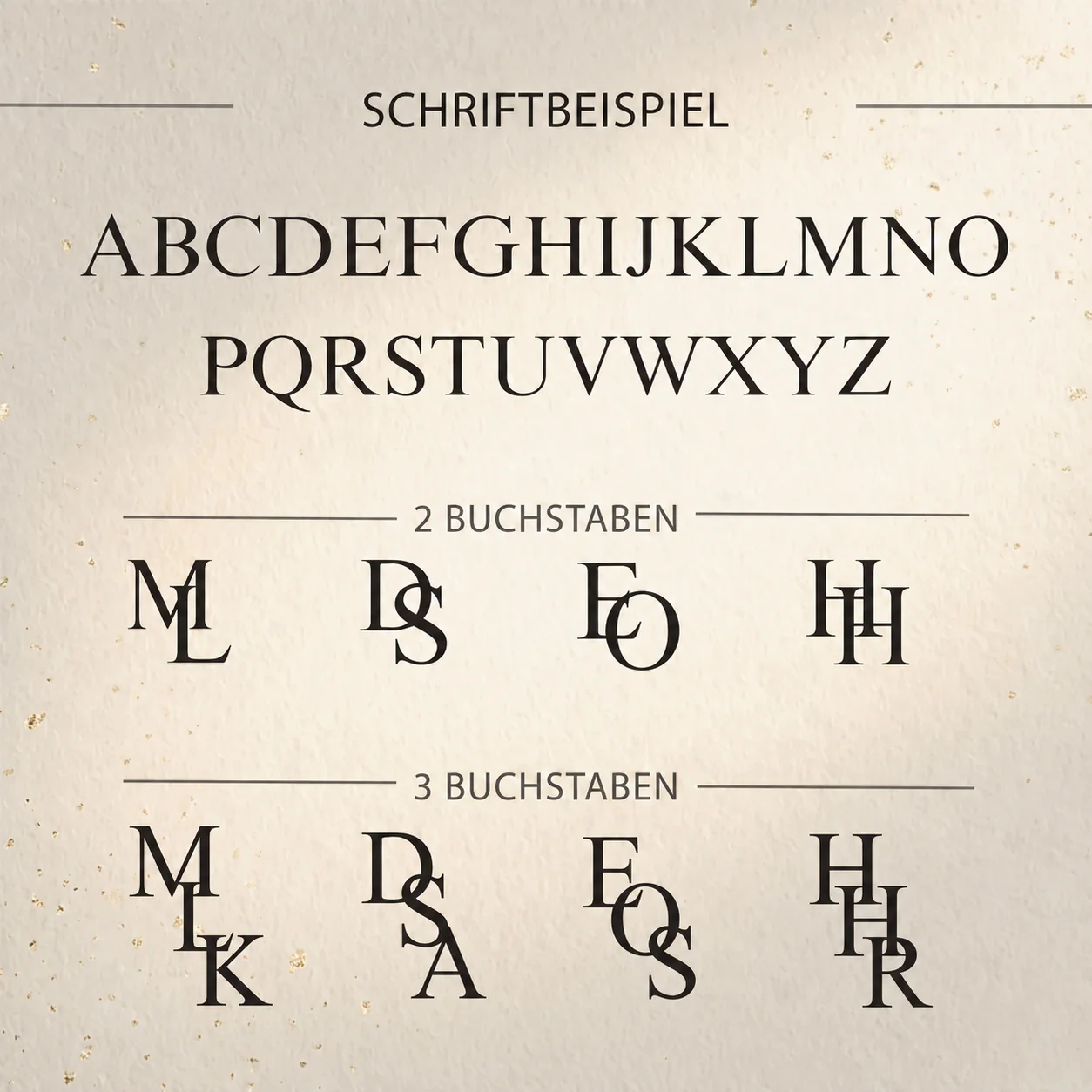 Personalisierte Buchstaben-Halskette - Image 5