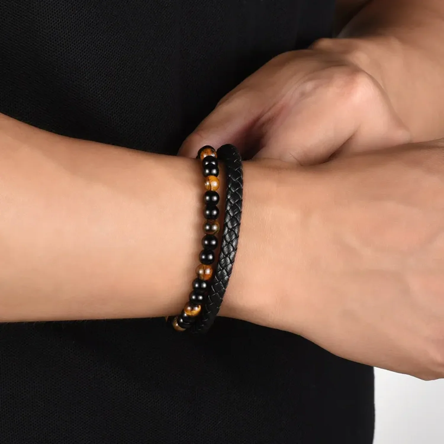 Sonens sköld – Tigeröga-armband - Image 3