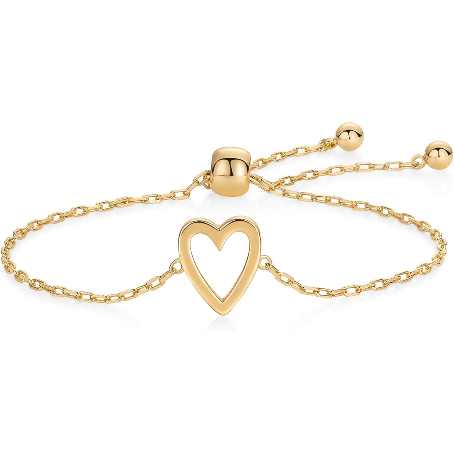 Set de pulseras de corazones compartidos - Image 8